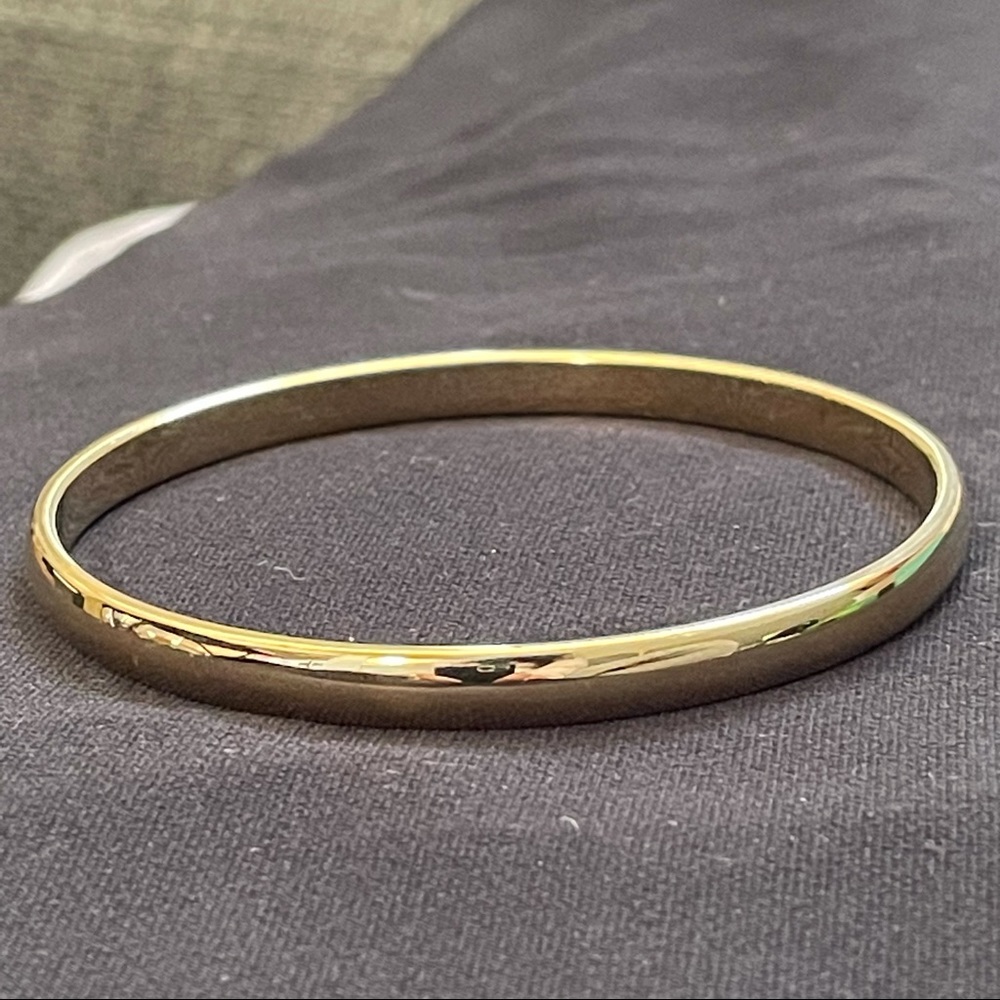 Monet Gold Toned Bangles set of 2 - Picture 9 of 9